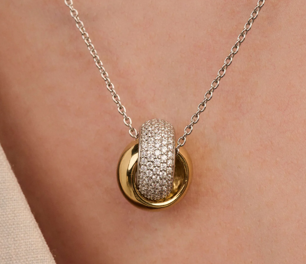 Collana Ti Sento Milano Donna in Argento Cubic Zirconia 34118ZY/42 - Image 2