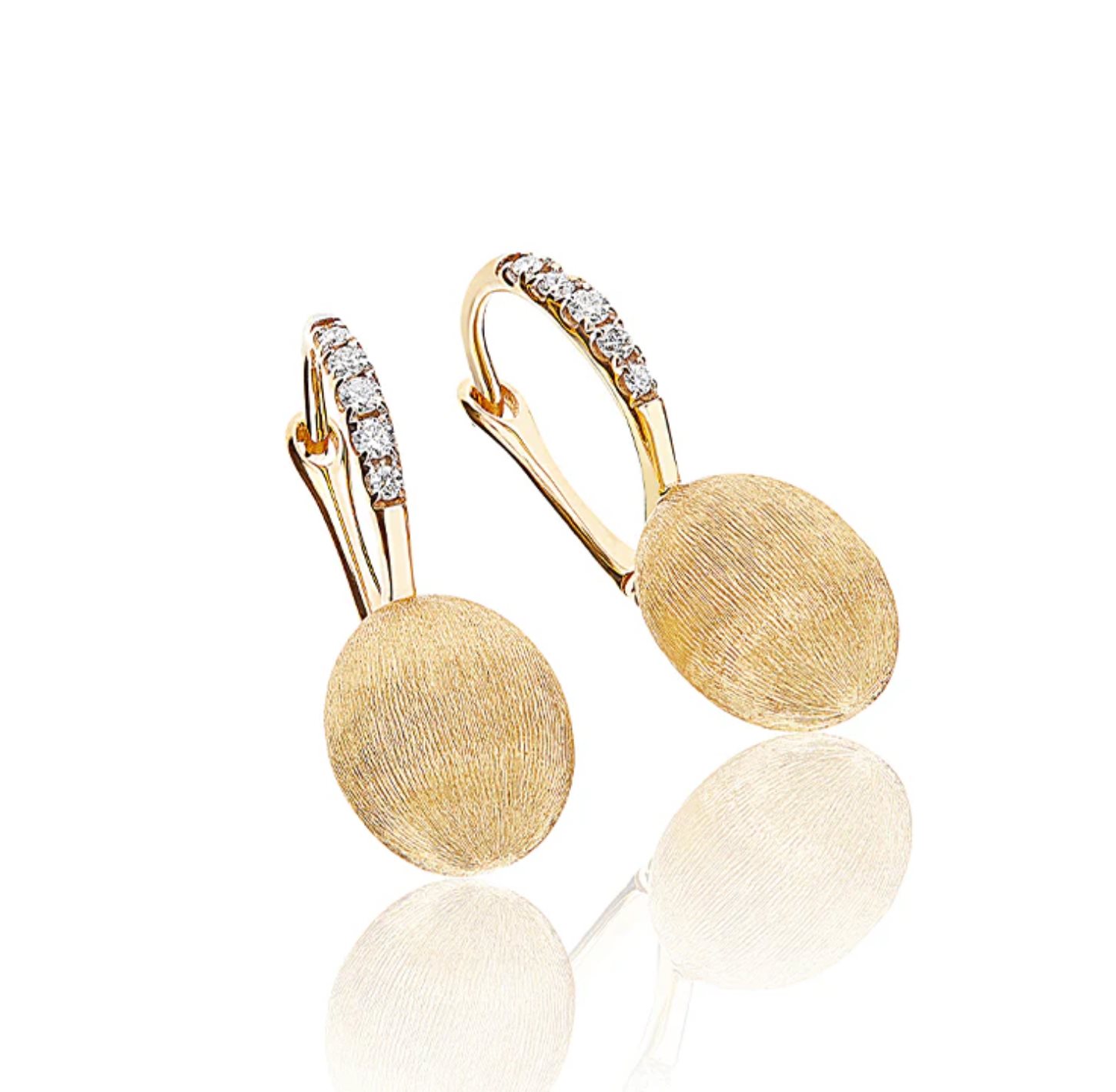 Orecchini Nanis Donna Ciliegine in Oro giallo Diamante OS17-583 - Image 3