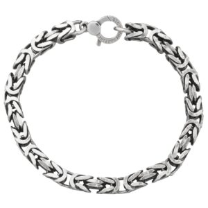 Bracciale Giovanni Raspini Uomo Bizantina Quadra in Argento 12403L
