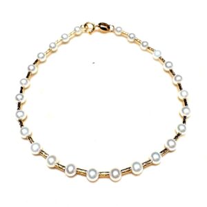 Bracciale Coscia Perle Donna Le Lune in Oro giallo Perla LLBR2154.1