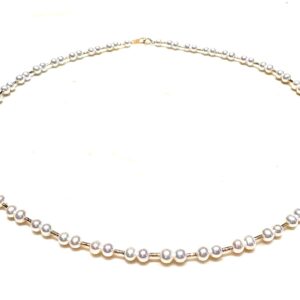 Collana Coscia Perle Donna Le Lune in Oro giallo Perla LLGC2154.1