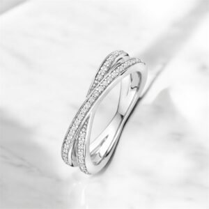 Anello Ti Sento Milano Donna in Argento Zircone 12373ZI/56